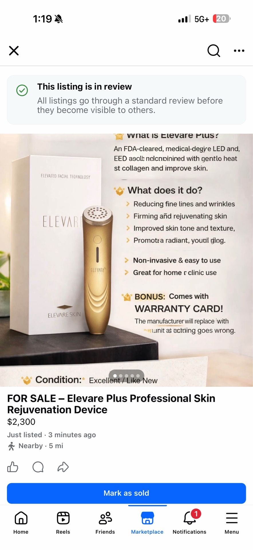 Elever plus red light therapy