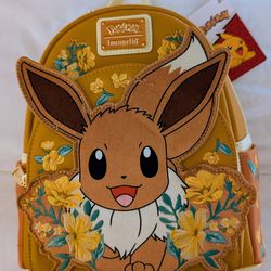 Loungefly Pokémon Eevee Floral Mini Backpack BoxLunch Exclusive