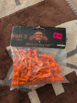 Bag of 50 Par 3 Golf Tees