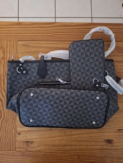 Tote And Clutch Carry Bag