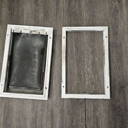 Doggy Door Frame Size Large. 