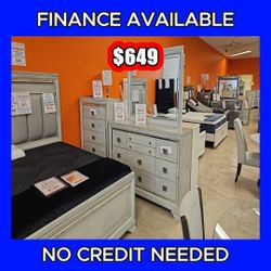 🔥 DRESSER + MIRROR DEAL! 💄🪞 ✨ ¡OFERTA DE TOCADOR  AND  ESPEJO! Only $649 🚚 Delivery Available / FINANCE AVAILABLE LAST ONE/ULTIMO PICK UP PRICE