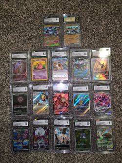 17 CGC Pokémon Slabs