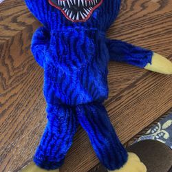 Poppy Playtime Huggy Wuggy Figure Plush Stuffed Doll Kids Sold As Is. 