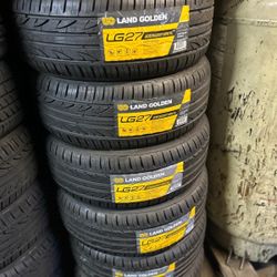 205/50/17 landgolden new set of tires