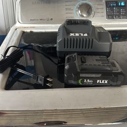 Flex battery and charger