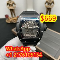 Richard Mille RM 11- 
03 Black Carbon TPT 
Quartz Flyback 
Chronograph 