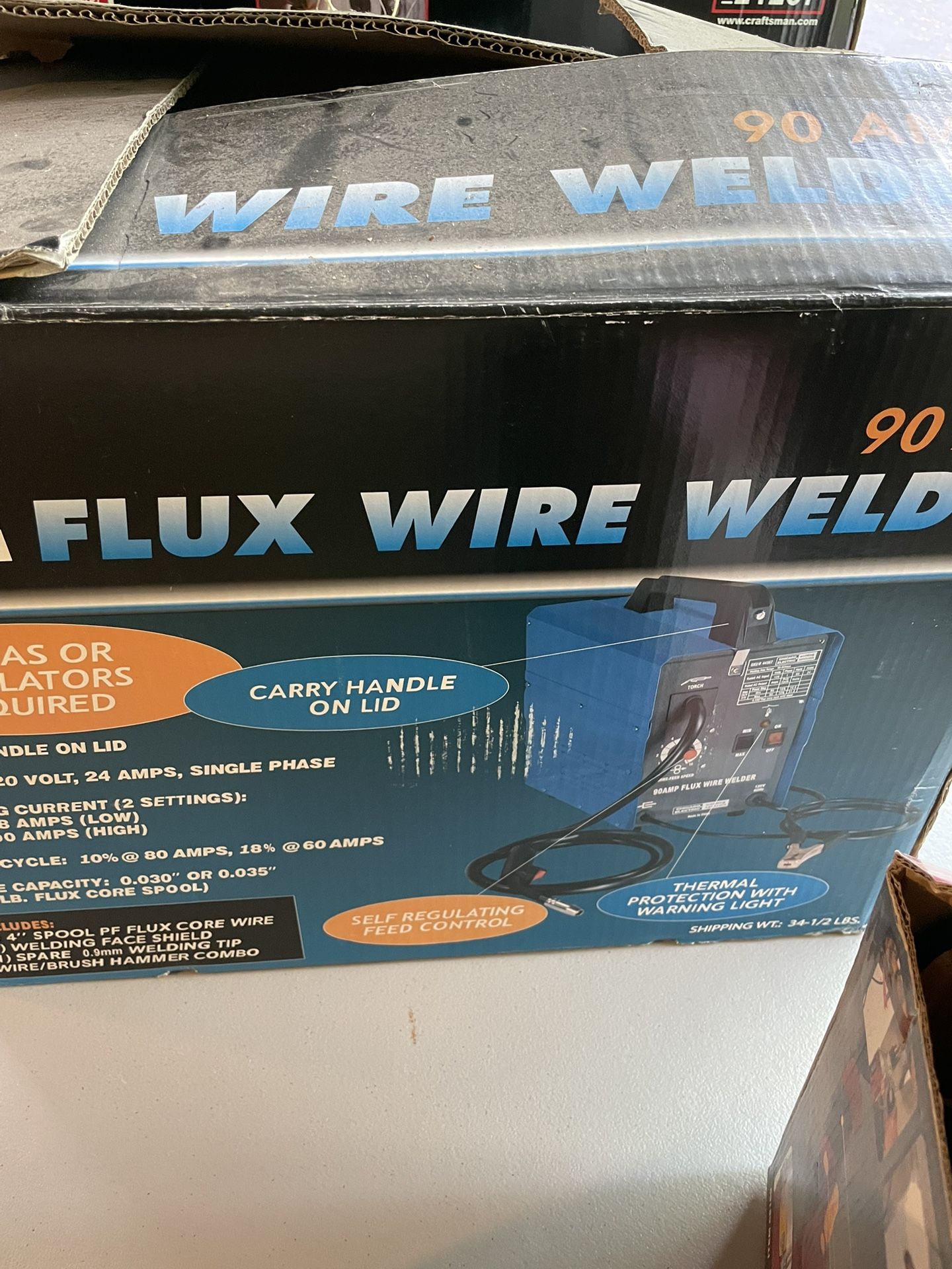 Chicago electric Flux Wire Welder