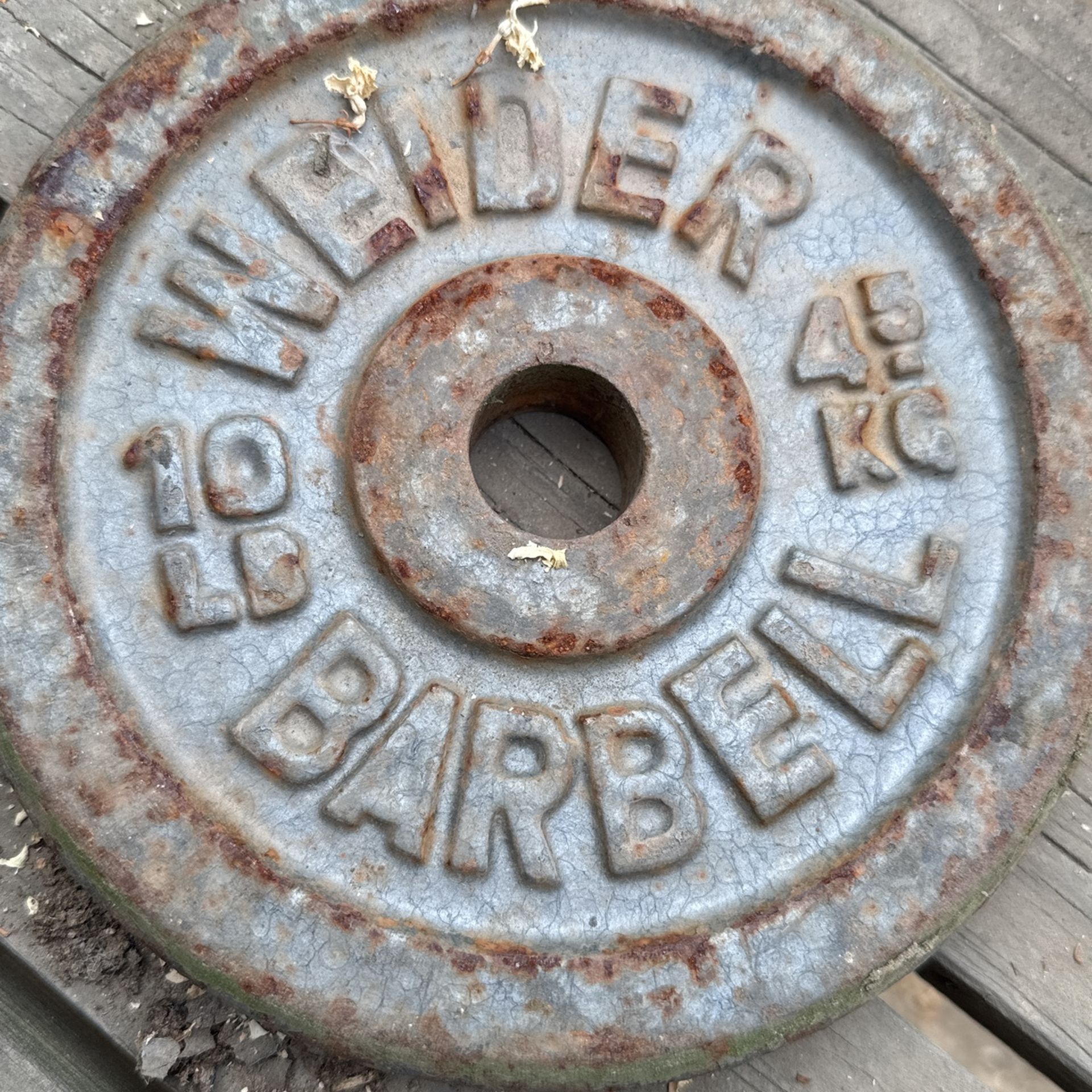 2/10LB WELDER BARBELL