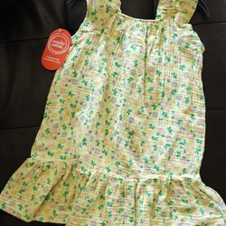 Summer Yellow Girl Dress