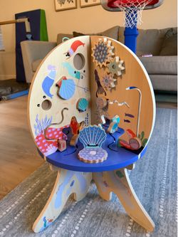 Manhattan Toy Deep Sea Adventure Wooden Toddler Activity Center