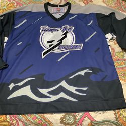 Tampa bay lightning CCM Alternate Storm jersey rare 90’s   XL