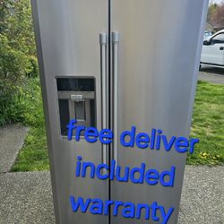 30 Days Warranty (Maytag Fridge Size 36w 30d 69h) I Can Help You With Free Delivery Within 10 Miles Distance 