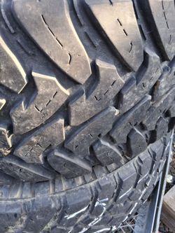Toyo open country tire