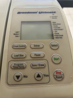 Breadman bread maker