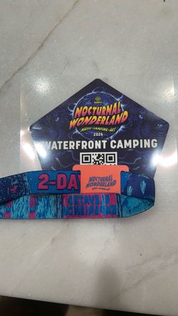 2026 nocturnal wonderland waterfront camping pass for sell!