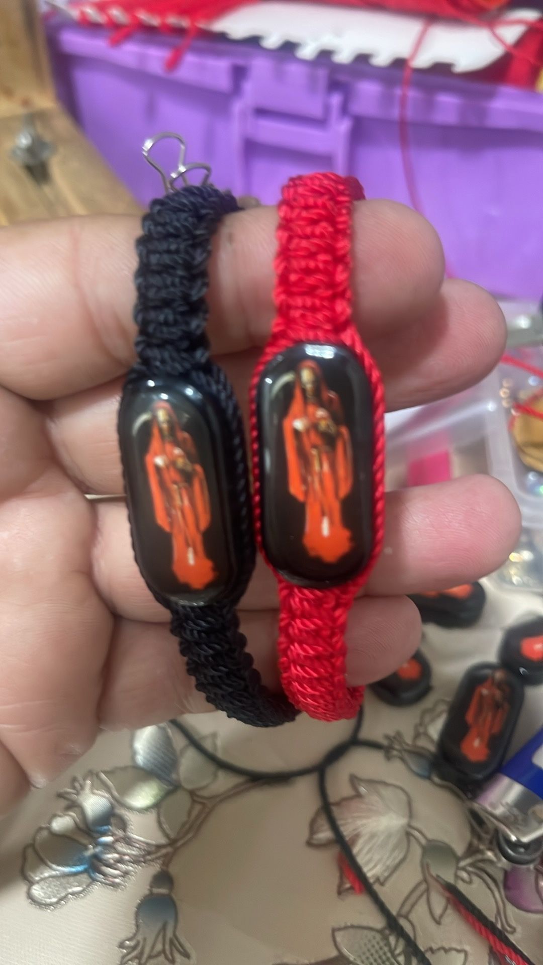 Pulseras De La Santa Muerte