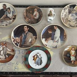 Norman Rockwell Plates and Mug $25 for All 