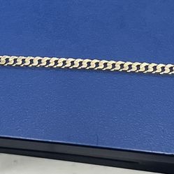Cuban Link Bracelet 14Y/G Check Details 