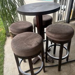 Bar Set With Chairs 