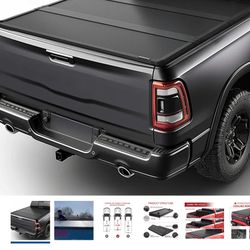 Ram 1500 Hard Top Tri Fold Tonneau Cover 