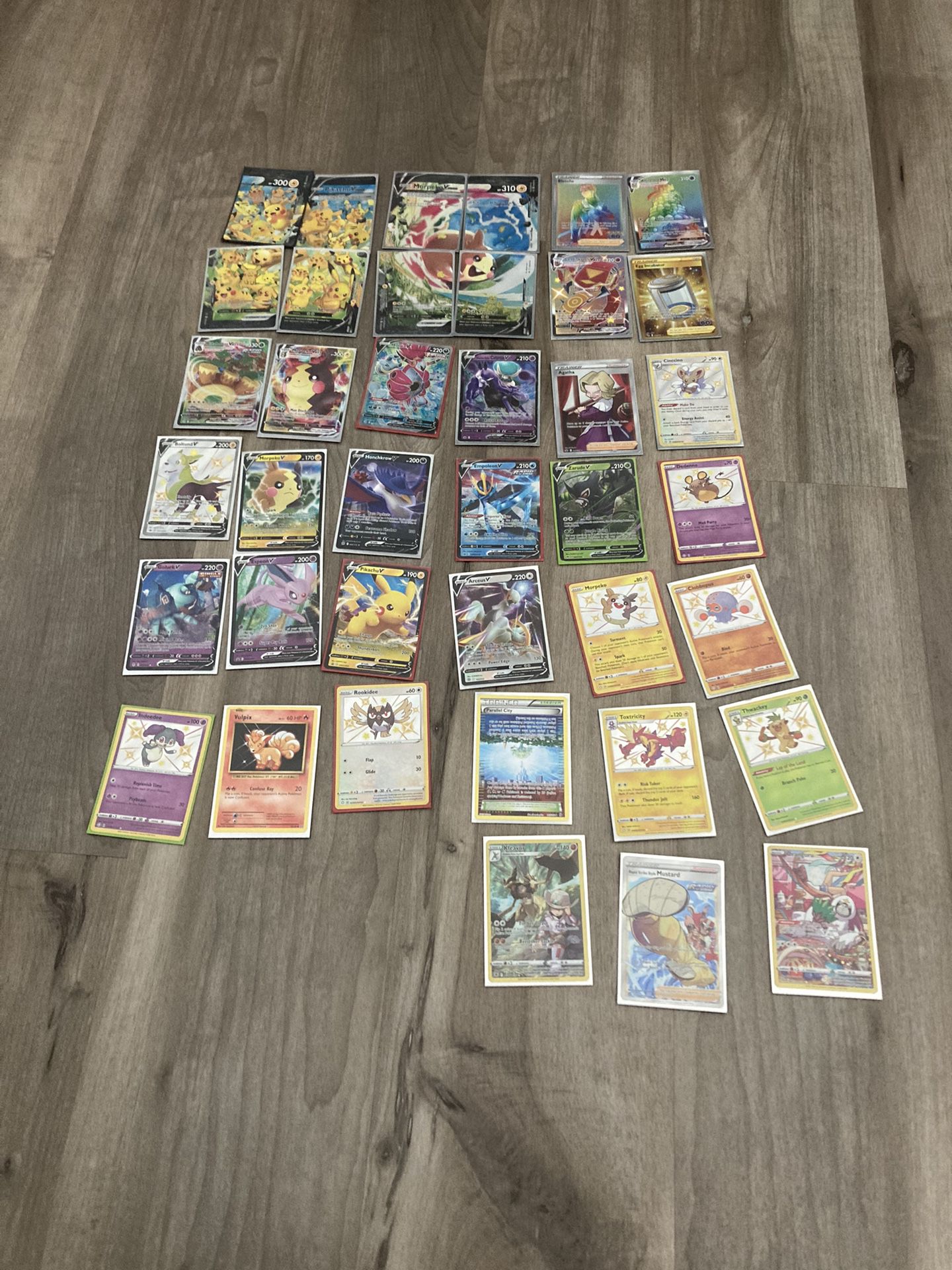 Rare Pokemon Cards You’re Price With Vmaxs And For 30 Dollars More Get 1000 Old Pokemon Cards For 20 Dollars More At Your Price 