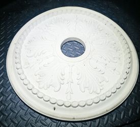 White Decorative Ceiling Medallion