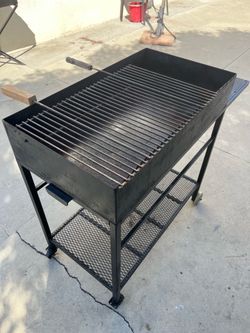 Mangal style grill. Charcoal grill for kebab