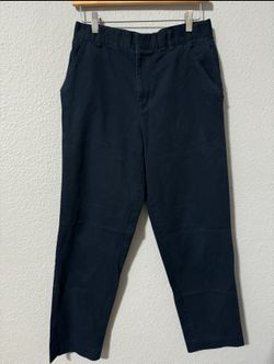 Carrusel Bog Boy Navy Blue Uniform Casual Formal Pants Size 18 Cotton Blend