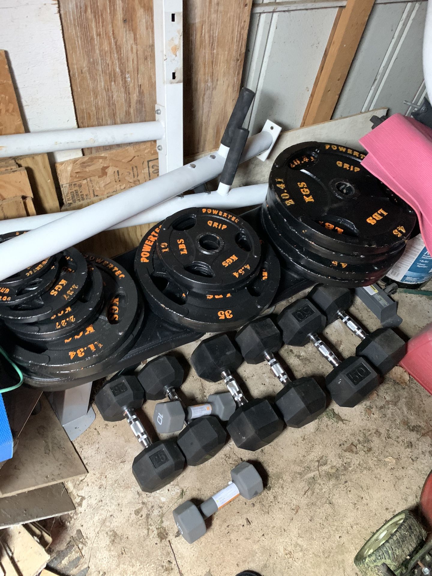 Weights/workout Equipment 