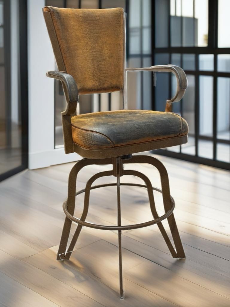 Comfy Set of 3 Bar Stool Set - Swaying And Reclining