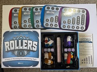 USAopoly Rollers Dice Matching Game Complete Family