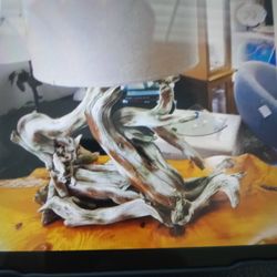 Large Driftwood Lamp Base
