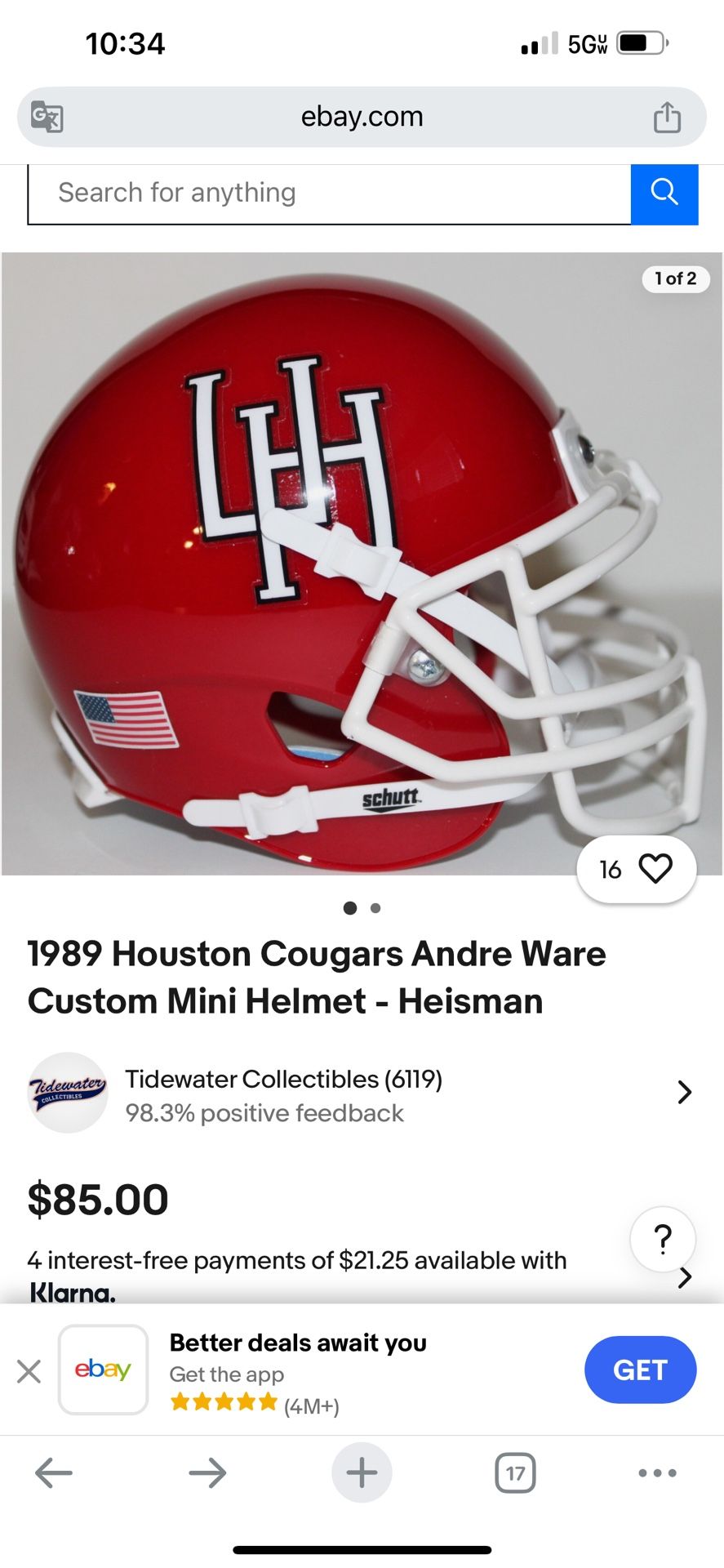 Mini Helmet 1980 Old