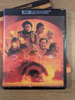 Dune 2 4K + BLU-RAY + Digital w/ OOP Slipcover New Sealed