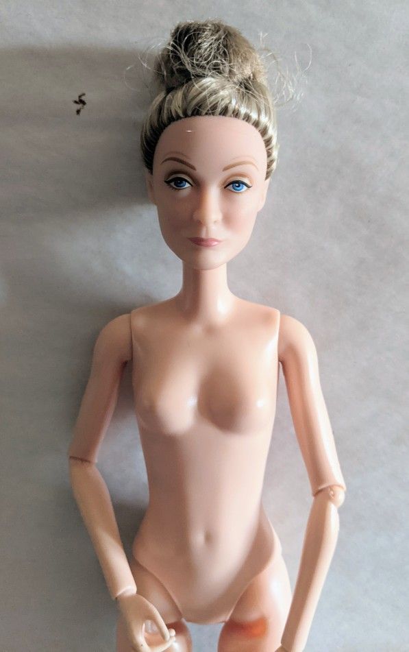 Harry Potter Professor McGonagall Grandma Barbie Doll Nude