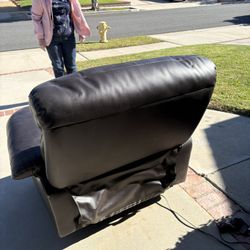Leather Power Recliner