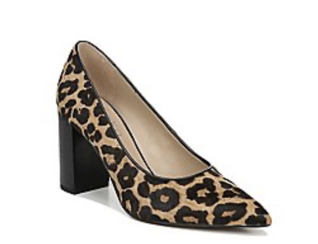 Franco Sarto Palma 2 Pump, Light Brown/Black Leopard, Size 10W