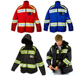 Enhanced Visibility Premium Jacket B300 black /Lime 