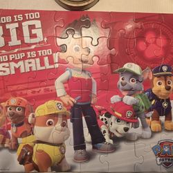 Paw Patrol 48 Piece Puzzle New No Box