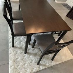 Espresso Dining Table Set Of 6