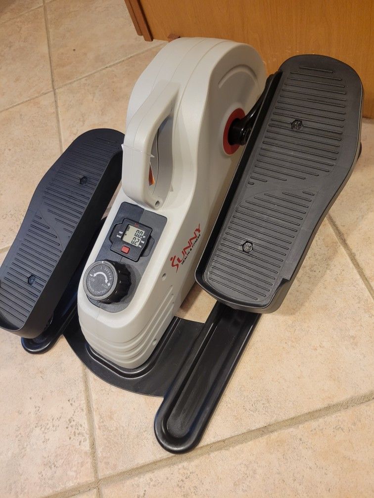 Sunny Under Desk Mini Elliptical Exercise Trainer