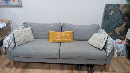 Modern Gray Sofa/Couch
