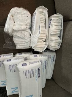 Coterie newborn diaper lot