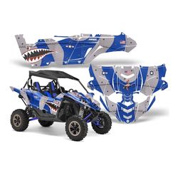 AMR Racing Yamaha YXZ 1000R P-40 Warhawk Graphics Kit 15-18