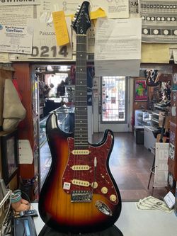 Sawtooth ST-ES SBT Strat Electric Guitar w/ Gig Bag