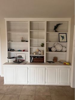 Free Oak Wall Unit