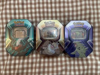 Pokémon Triple Whammy Tins
