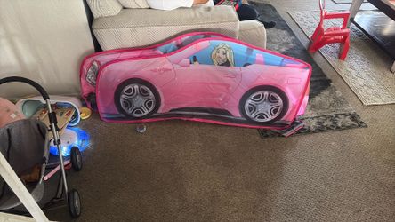 Barbie car tent