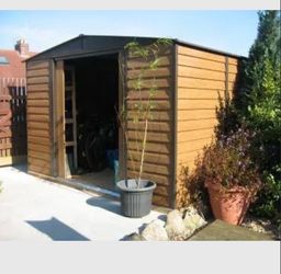 8x6  STORAGE SHED GALVANIZED STEEL